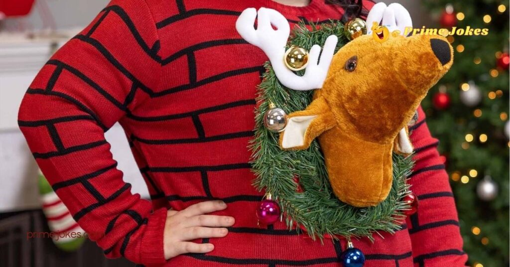 30 Hilarious Ugly Christmas Sweater Jokes That Will Make Your Holiday Parties Unforgettable 1 10 Hilarious Ugly Christmas Sweater Jokes