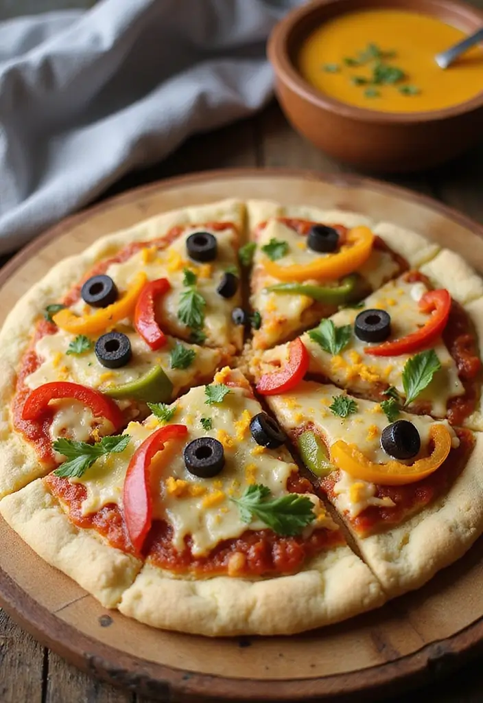 25 High Protein High Fiber Low Carb Recipes Healthy And Filling - 18. Cauliflower Pizza Crust