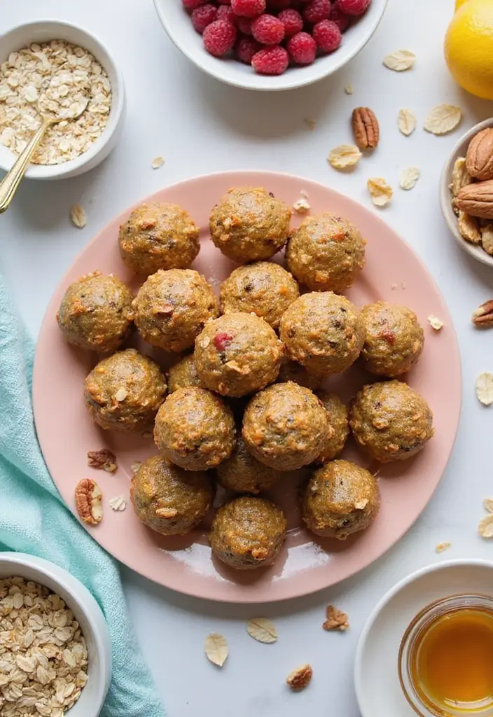 25 High Protein High Fiber Low Carb Recipes Healthy And Filling - 23. High Protein Energy Bites