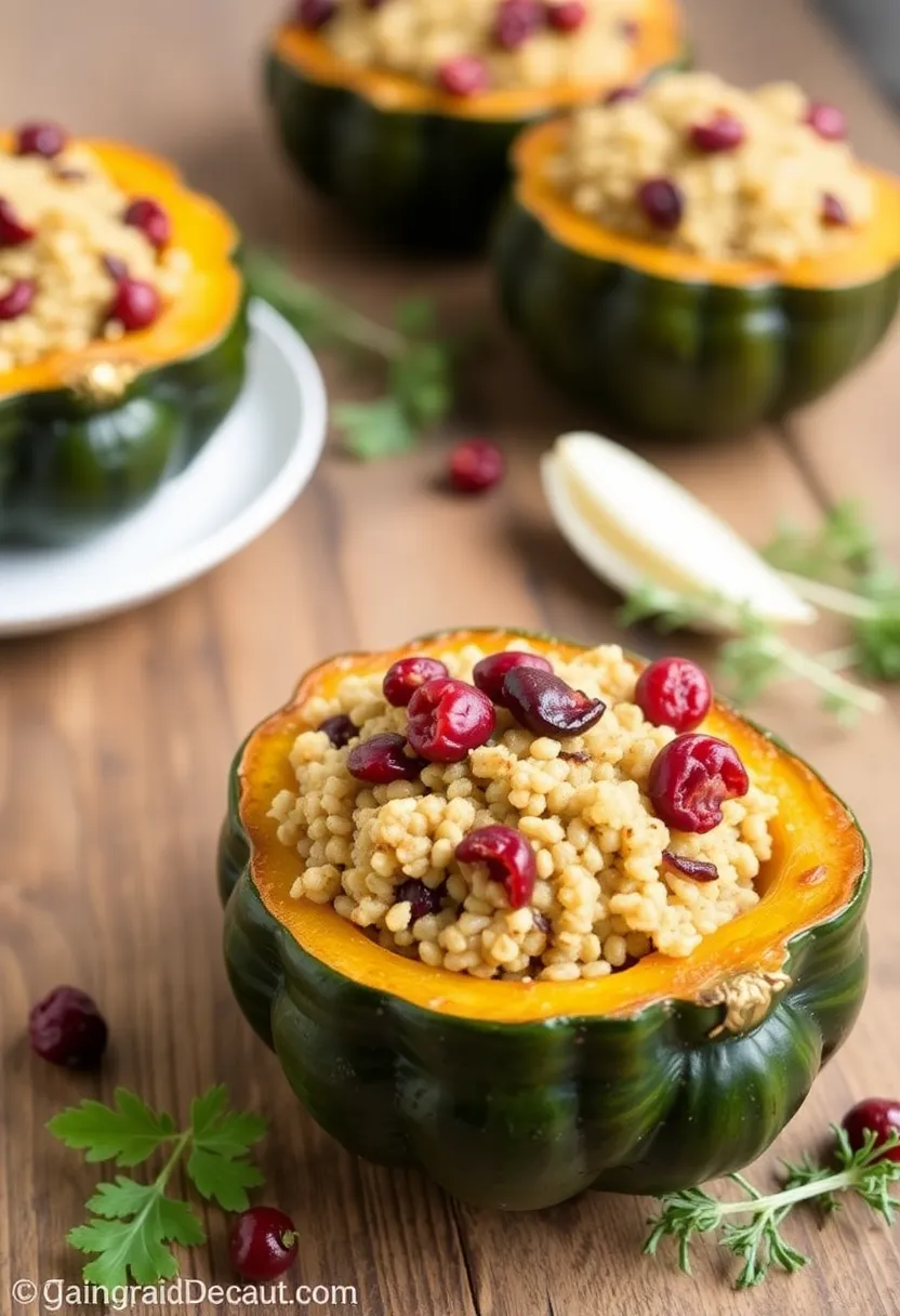 25 High Protein High Fiber Low Carb Recipes Healthy And Filling - 25. Stuffed Acorn Squash