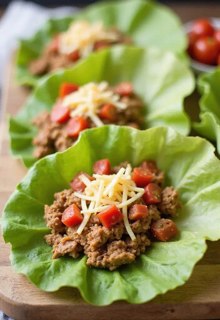 25 High Protein High Fiber Low Carb Recipes Healthy And Filling - 3. Low Carb Turkey Lettuce Wraps