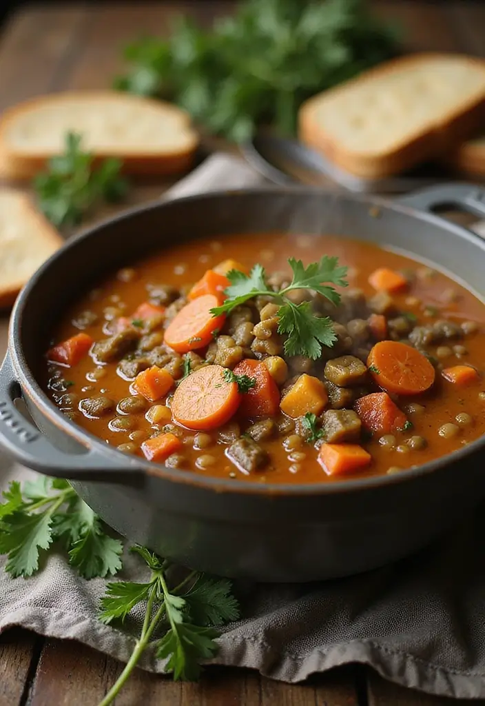 25 High Protein Low Carb Dairy Free Recipes That Satisfy - 5. Lentil Soup