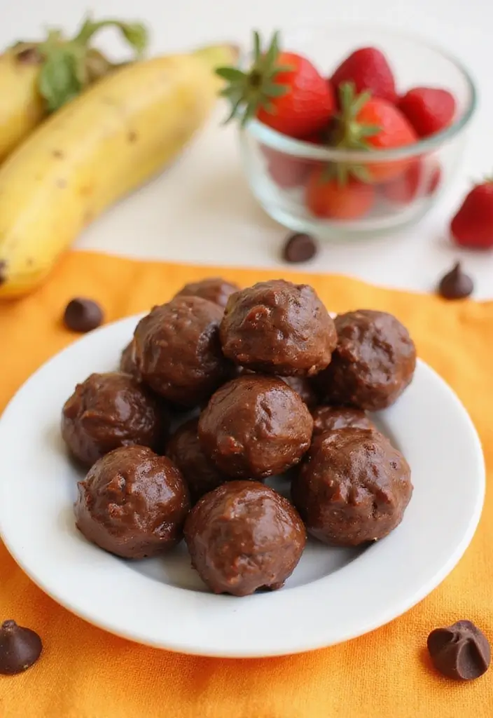 25 High Protein Low Carb Recipes For Picky Eaters - 14. Chocolate Protein Balls