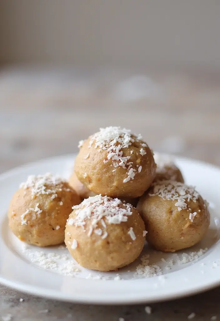 25 High Protein Vegetarian Recipes for Weight Gain Meals That Work 21. Coconut and Almond Bliss Balls