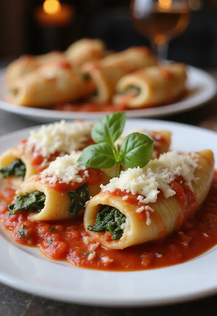 25 High Protein Vegetarian Recipes for Weight Gain Meals That Work 24. Spinach and Ricotta Stuffed Shells