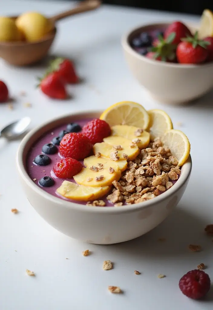 25 High Protein Vegetarian Recipes for Weight Gain Meals That Work 6. High Protein Smoothie Bowl