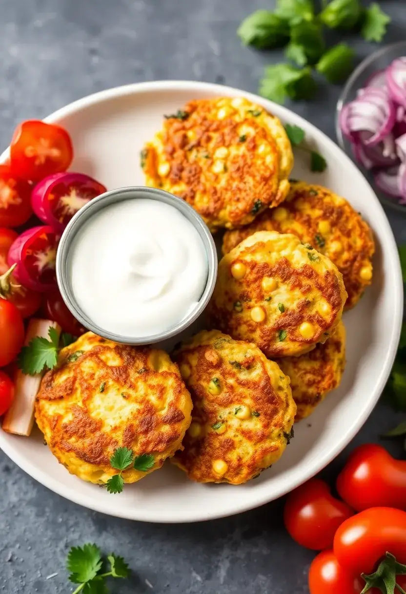 25 High Protein Vegetarian Slow Cooker Recipes To Enjoy 17. Zucchini and Corn Fritters