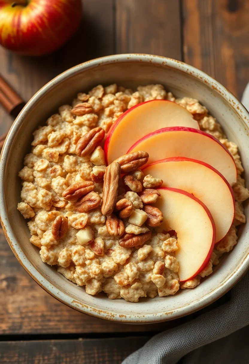 25 High Protein Vegetarian Slow Cooker Recipes To Enjoy 25. Apple Cinnamon Oatmeal