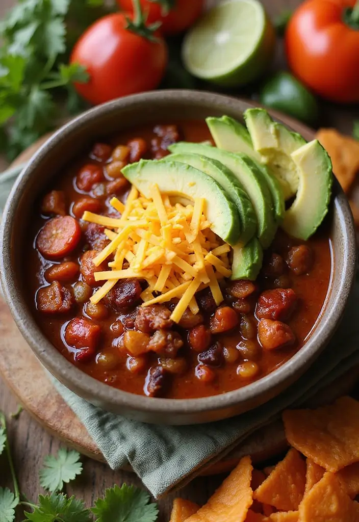 25 High Protein Vegetarian Slow Cooker Recipes To Enjoy 4. Protein Packed Veggie Chili
