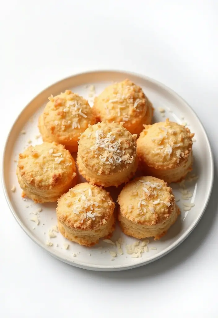 25 Low Calorie High Protein Dessert Recipes You’ll Love - 5. Low Carb Coconut Macaroons