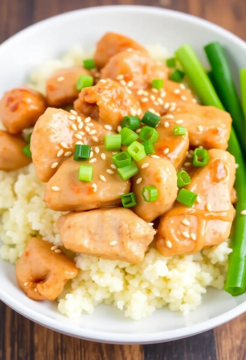 25 Low Carb High Protein Recipes Dinner Friendly - 25. Sesame Ginger Chicken