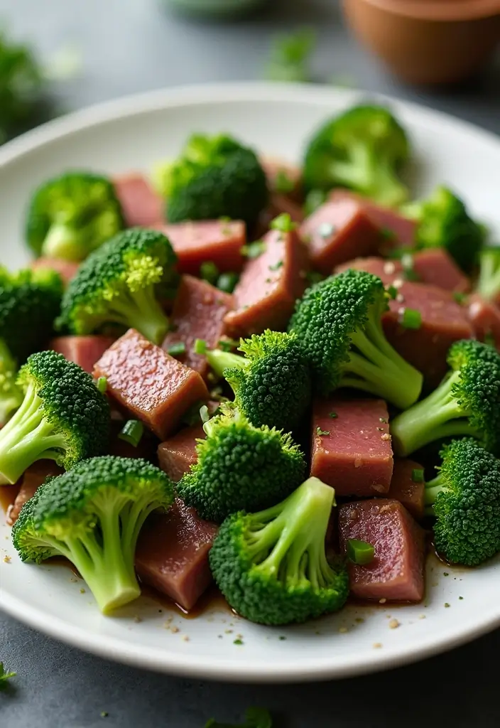 25 Low Carb High Protein Salad Recipes Fresh And Filling 10. Beef and Broccoli Salad