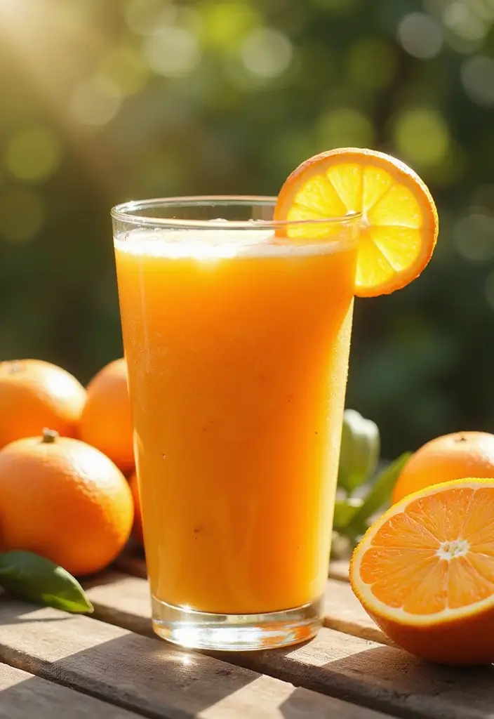 25 Low Carb High Protein Smoothie Recipes To Blend Fast - 11. Orange Creamsicle Smoothie