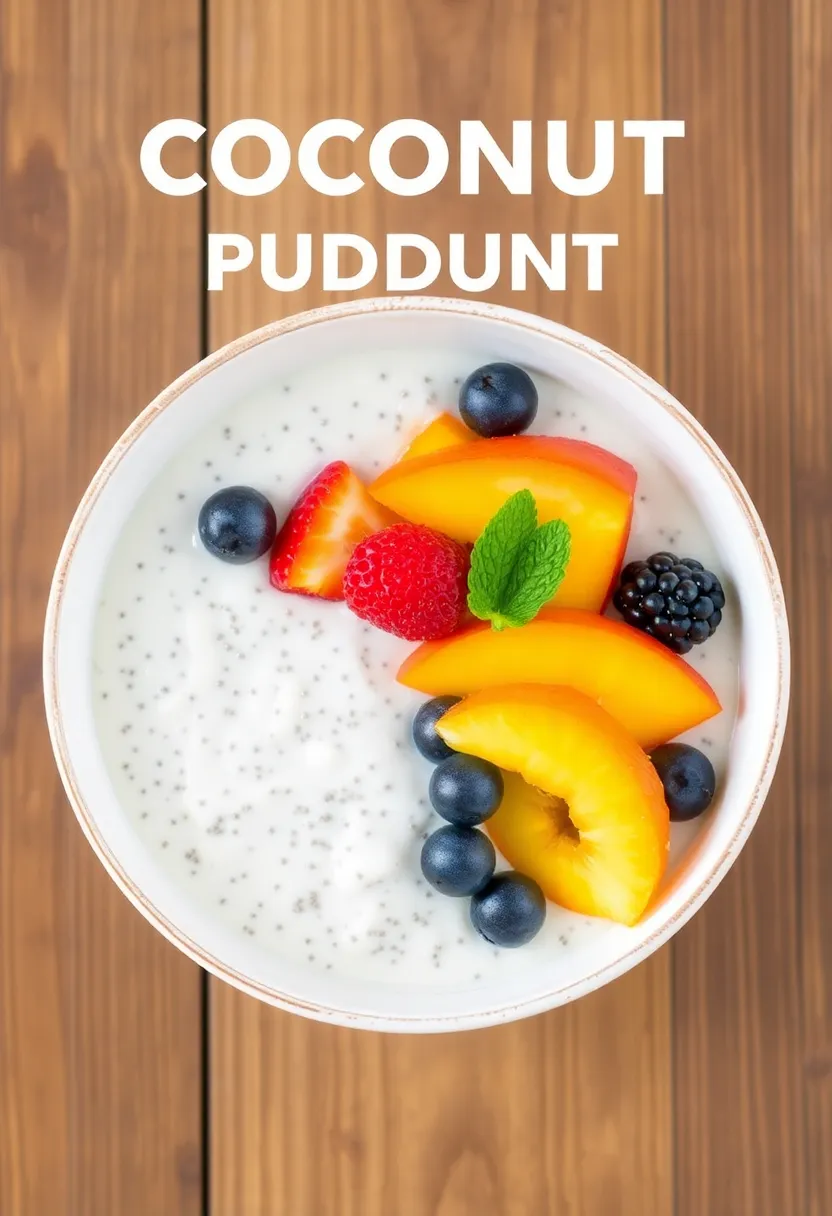 25 Low Carb Low Fat High Protein Recipes For Weight Loss - 18. Coconut Chia Pudding