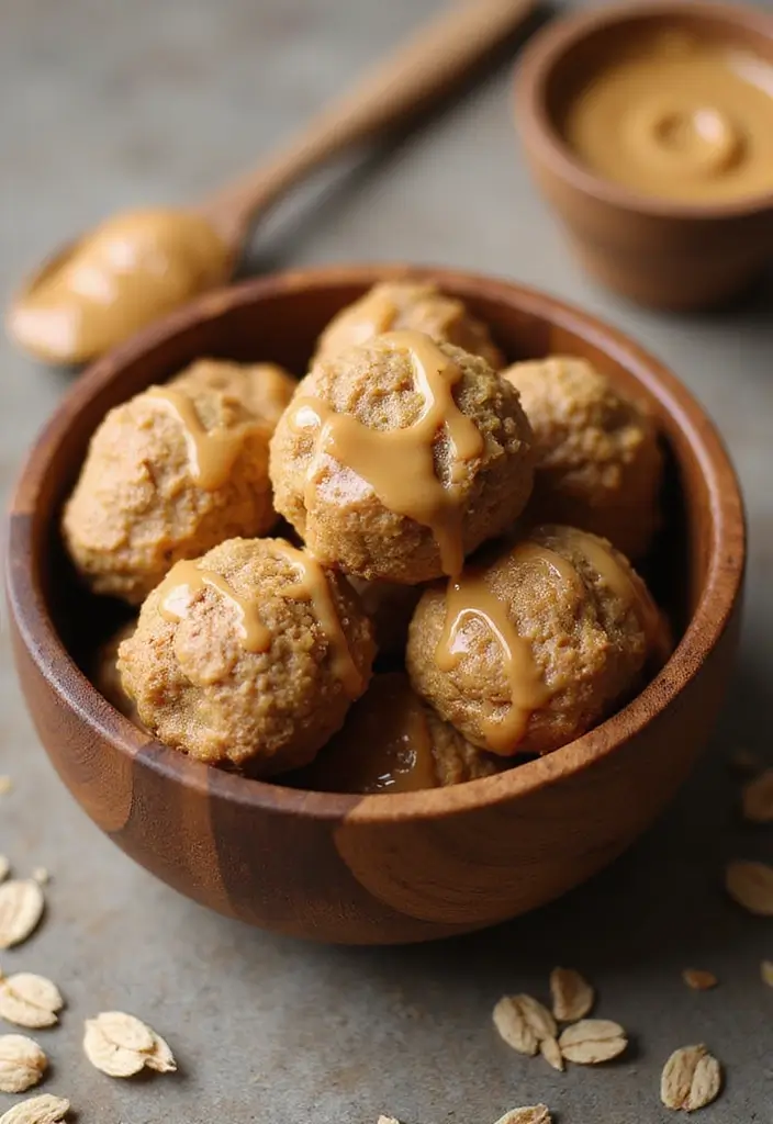 27 Bariatric Recipes Gastric Bypass High Protein Snacks - 3. Peanut Butter Protein Balls