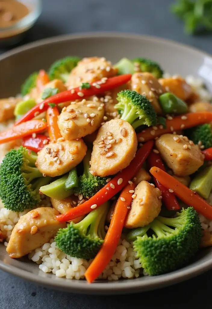 27 Easy High Protein Low Calorie Recipes To Cook Fast - 13. Chicken Stir-Fry