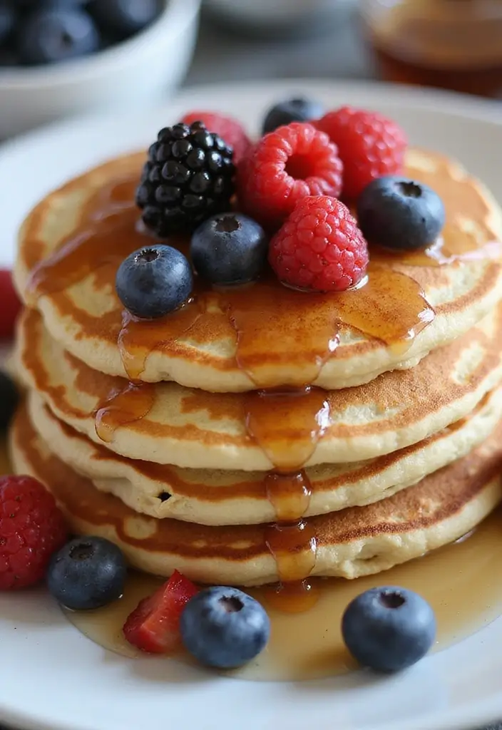 27 Easy High Protein Low Calorie Recipes To Cook Fast - 8. Protein Pancakes