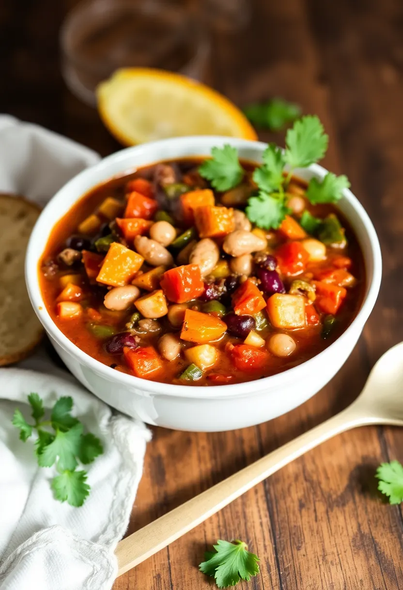 27 Healthy Dinner Recipes for Family High Protein Meals 22. Vegetable and Bean Chili