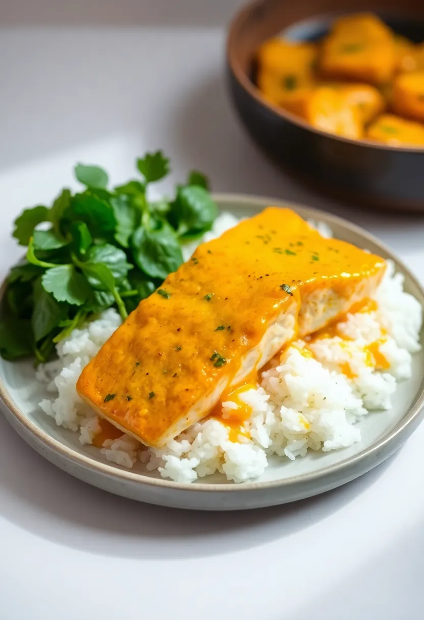 27 Healthy Dinner Recipes for Family High Protein Meals 23. Coconut Curry Salmon