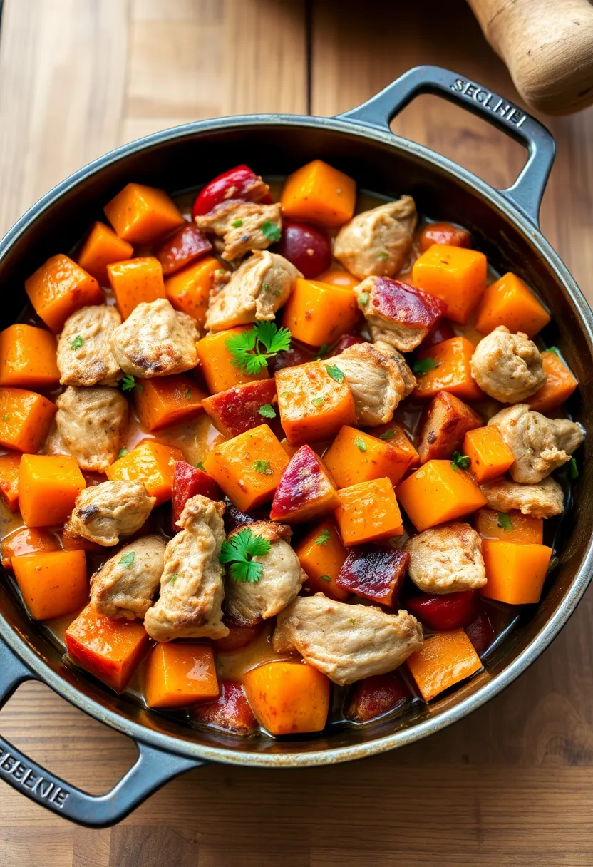 27 Healthy Dinner Recipes for Family High Protein Meals 27. Turkey and Sweet Potato Skillet