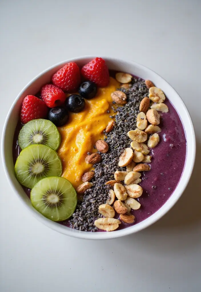 27 High Protein Low Carb Dessert Recipes Sweet And Smart 16. Coffee Protein Smoothie Bowl