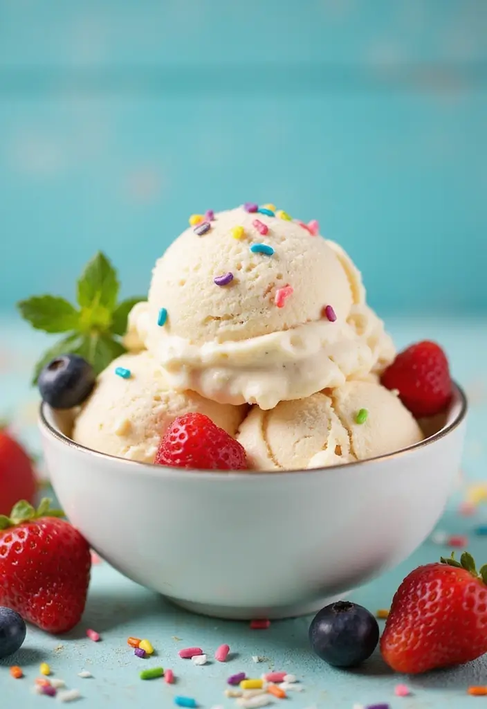 27 High Protein Low Carb Dessert Recipes Sweet And Smart 18. Vanilla Protein Ice Cream