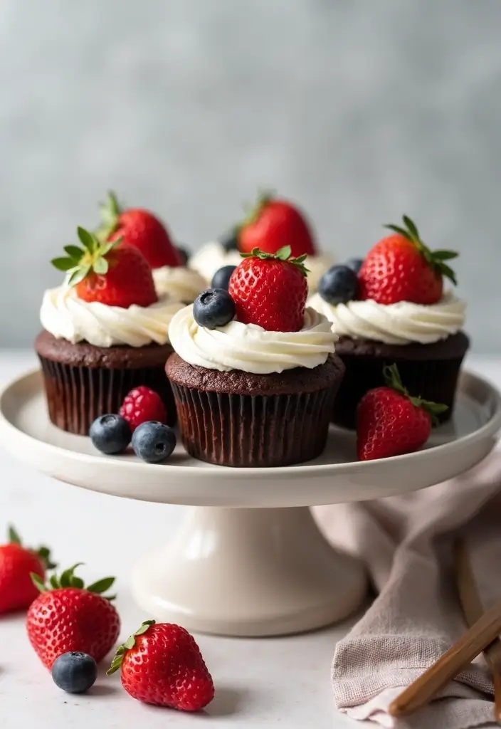 27 High Protein Low Carb Dessert Recipes Sweet And Smart 20. Low Carb Chocolate Cupcakes