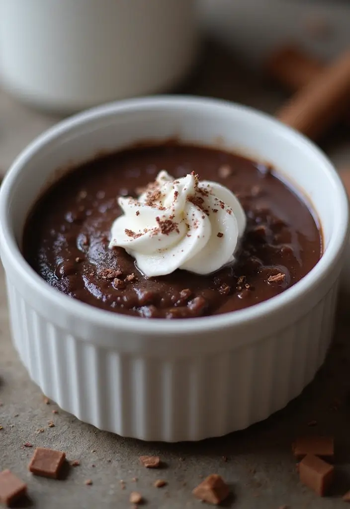 27 High Protein Low Carb Dessert Recipes Sweet And Smart 21. Sugar Free Chocolate Pudding