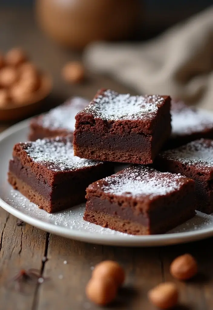 27 High Protein Low Carb Dessert Recipes Sweet And Smart 22. Chia Seed Brownies