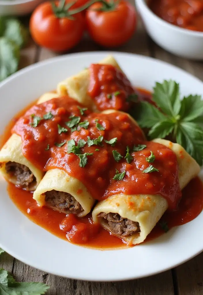 27 High Protein Low Carb Ground Beef Recipes Quick And Easy 27. Beef and Cabbage Rolls