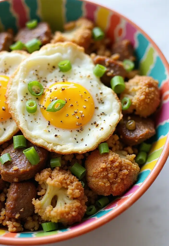 27 High Protein Low Carb Ground Beef Recipes Quick And Easy 4. Beef and Cauliflower Fried Rice