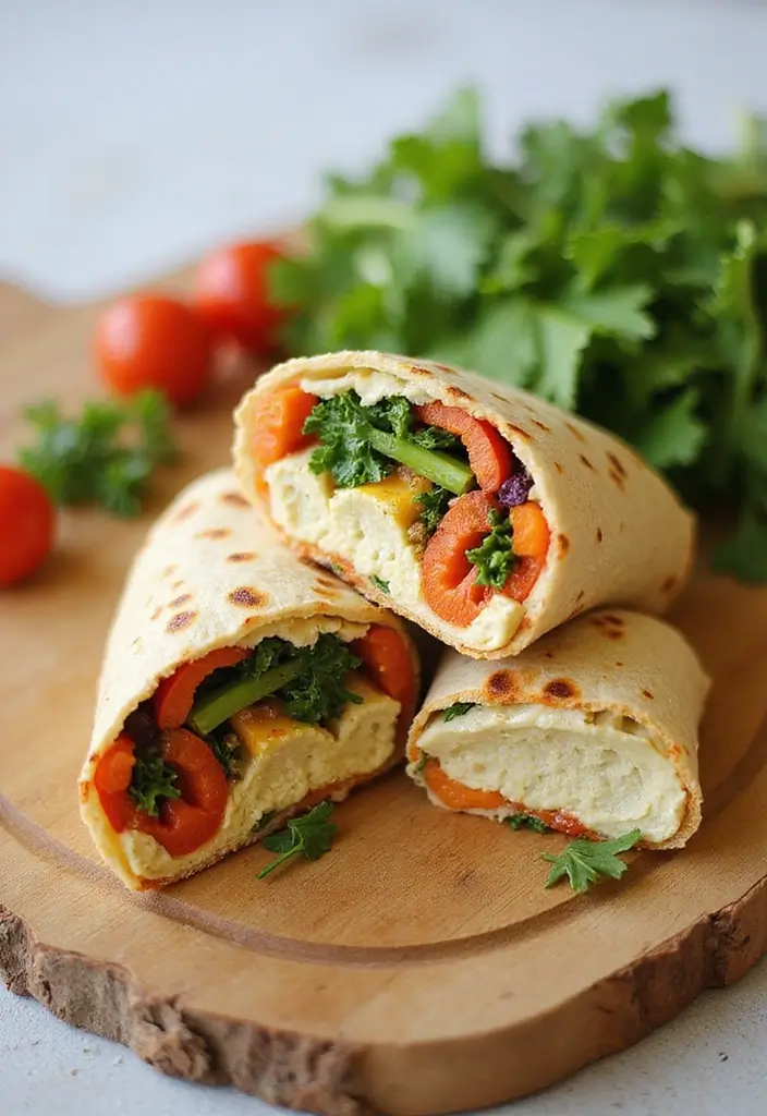 27 High Protein Low Carb Recipes Lunch To Go 14 27 High Protein Low Carb Recipes Lunch To Go - 14. Grilled Vegetable & Hummus Wrap