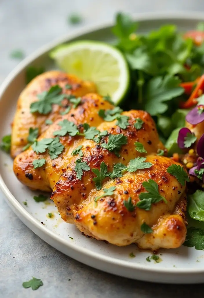 27 High Protein Low Carb Recipes Lunch To Go 16 27 High Protein Low Carb Recipes Lunch To Go - 16. Cilantro Lime Chicken