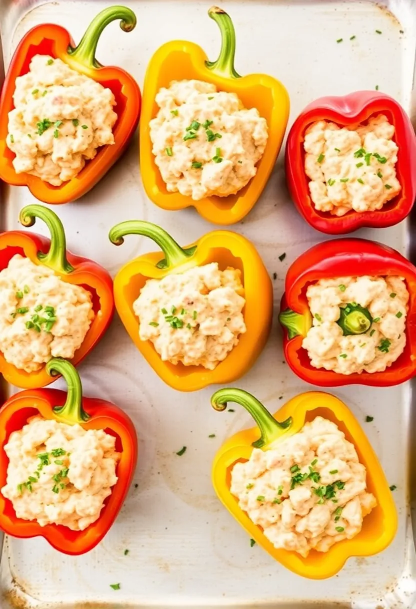 27 High Protein Low Carb Salmon Recipes Omega Rich Meals 18. Salmon Stuffed Bell Peppers