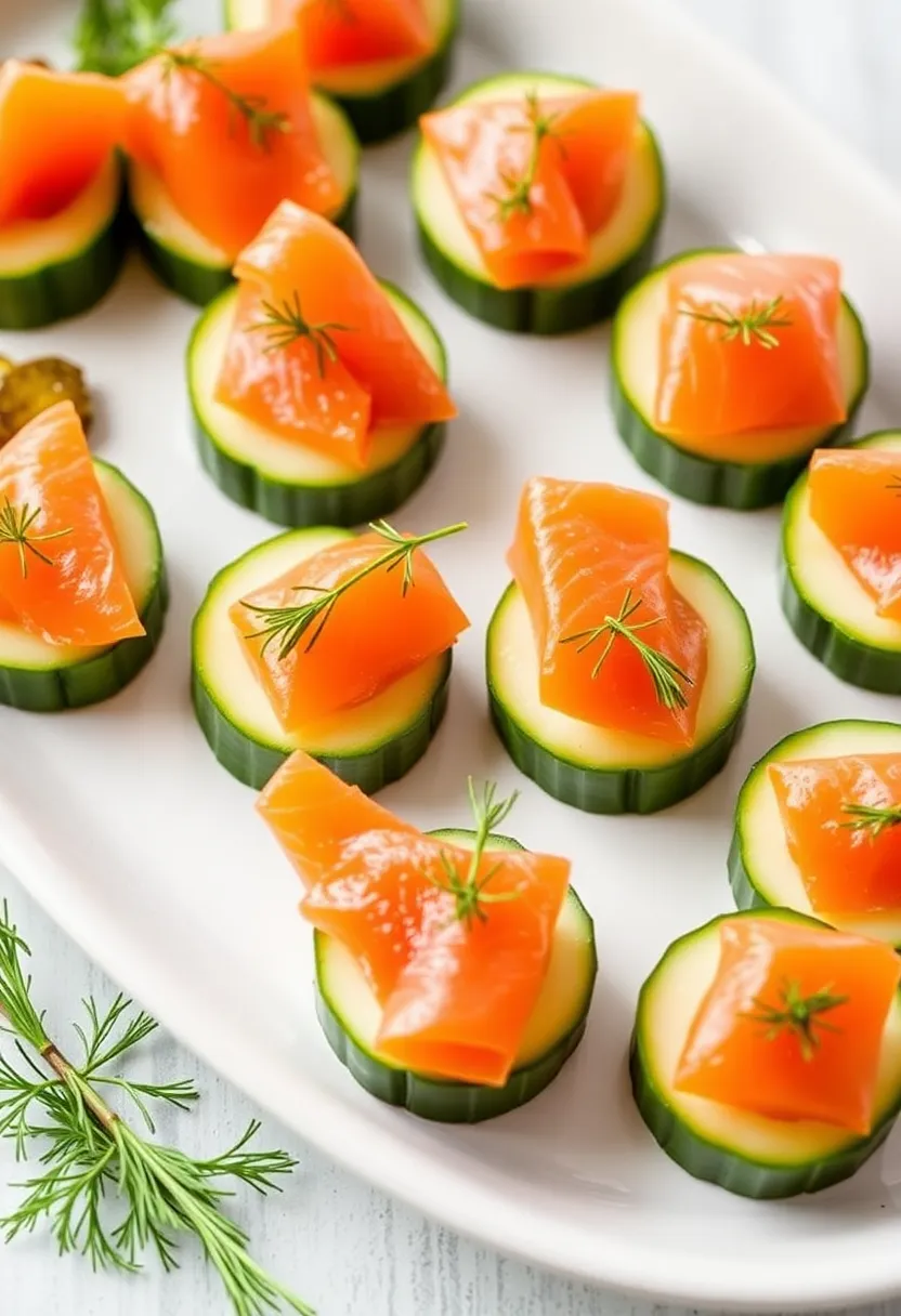 27 High Protein Low Carb Salmon Recipes Omega Rich Meals 23. Cucumber Salmon Bites