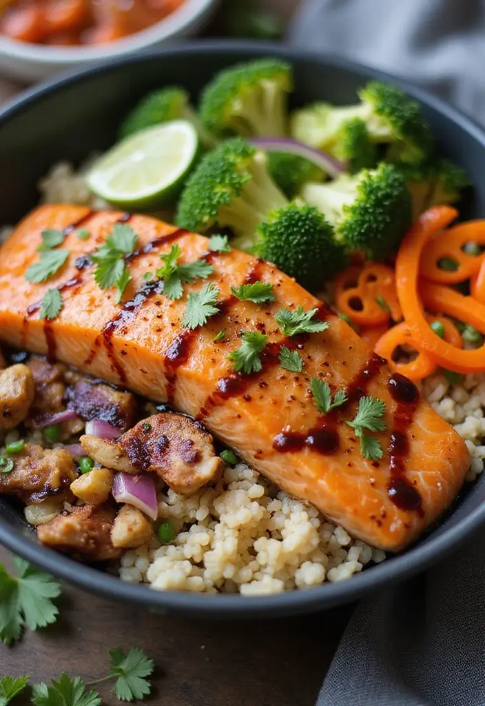 27 High Protein Low Carb Salmon Recipes Omega Rich Meals 5. Asian Style Salmon Bowls