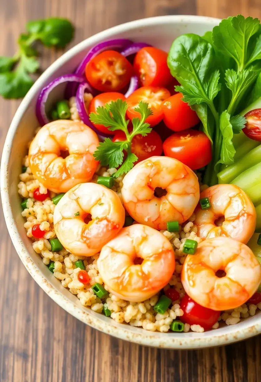 27 High Protein Low Carb Shrimp Recipes Delicious And Light 25. Shrimp and Quinoa Bowl