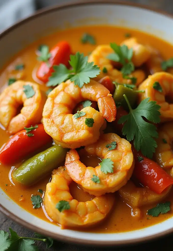 27 High Protein Low Carb Shrimp Recipes Delicious And Light 4. Coconut Curry Shrimp
