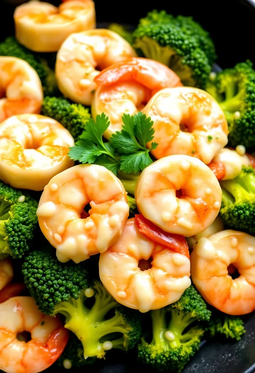 27 High Protein Low Carb Shrimp Recipes Delicious And Light 5. Garlic Parmesan Shrimp and Broccoli