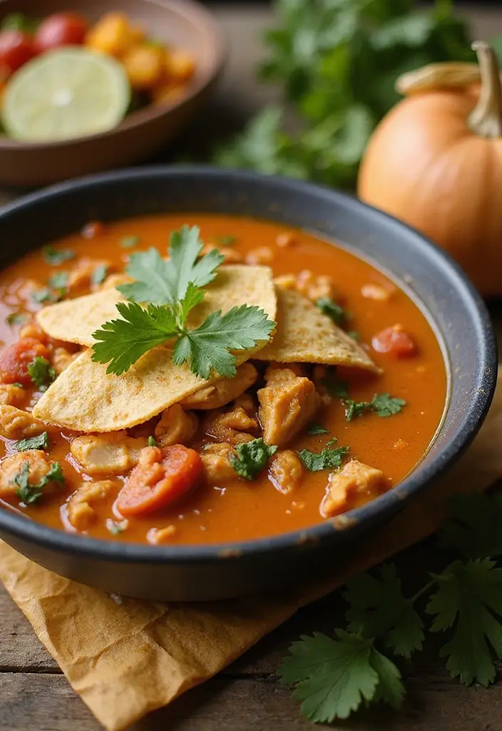 27 Low Calorie High Protein Soup Recipes for Comfort Food Lovers 13 27 Low Calorie High Protein Soup Recipes for Comfort Food Lovers - 13. Chicken Tortilla Soup