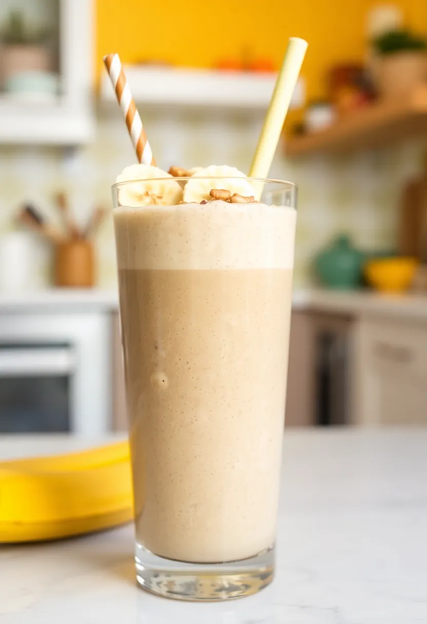 27 Low Calorie Low Carb High Protein Recipes Guilt Free - 27. Peanut Butter Banana Smoothie
