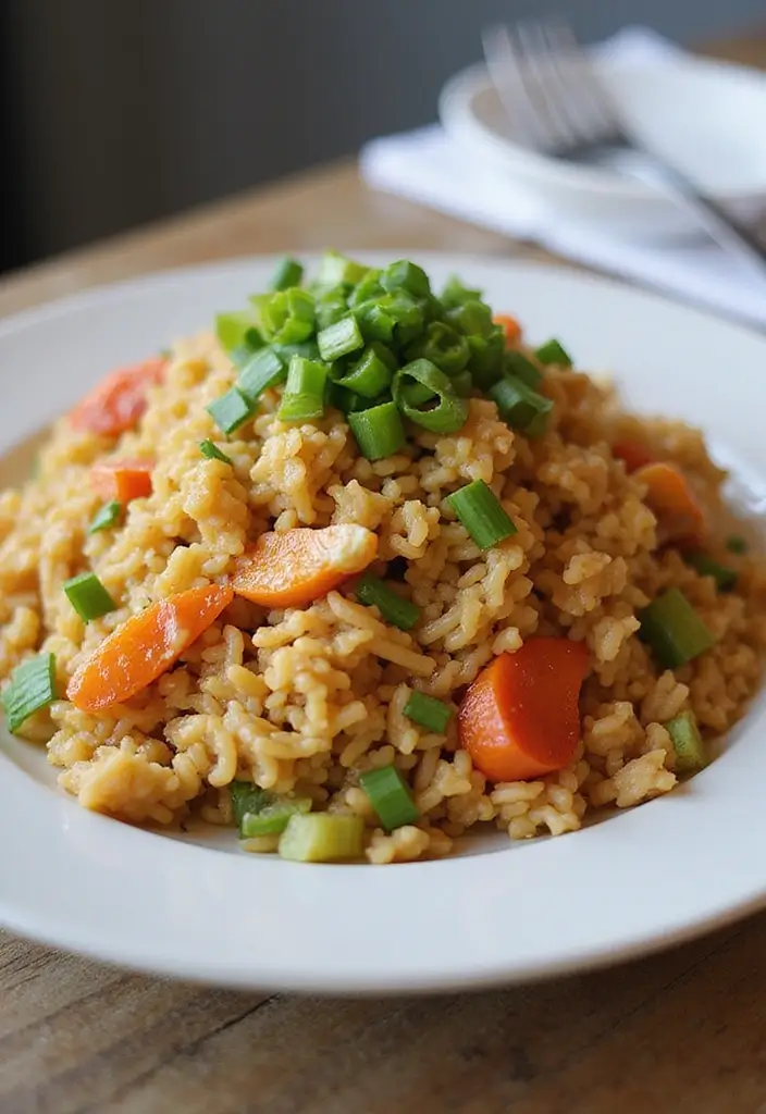 30 High Protein Low Calorie Recipes Meal Prep Friendly - 21. Vegetable Fried Rice