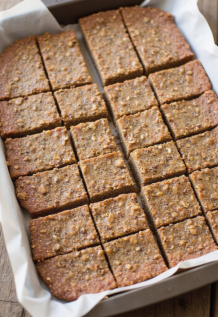 30 High Protein Low Calorie Recipes Meal Prep Friendly - 25. Chia Seed Energy Bars