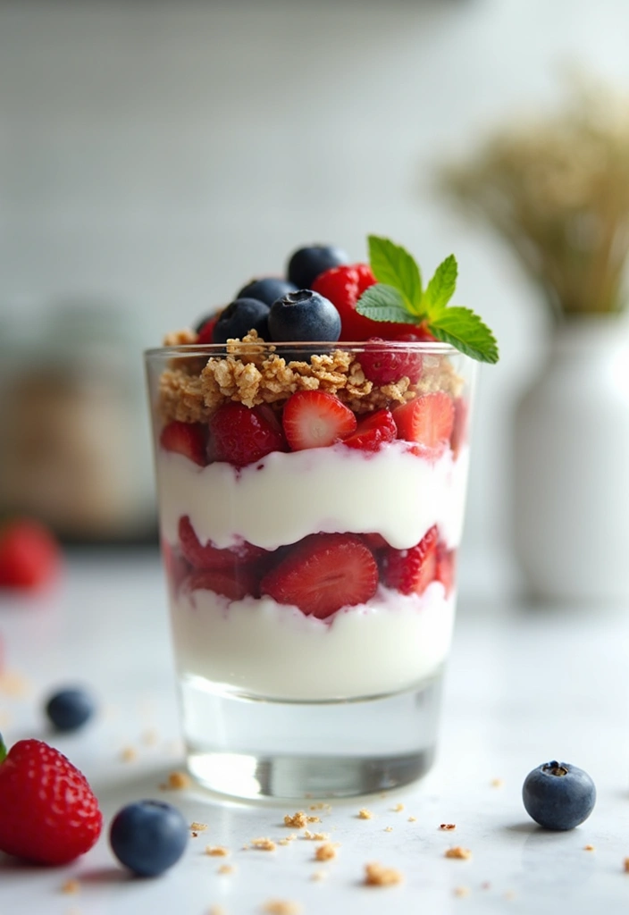 30 High Protein Low Calorie Recipes Meal Prep Friendly - 4. Greek Yogurt Parfait