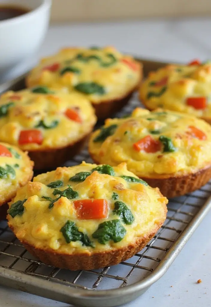 30 High Protein Low Calorie Recipes Meal Prep Friendly - 7. Baked Egg Muffins