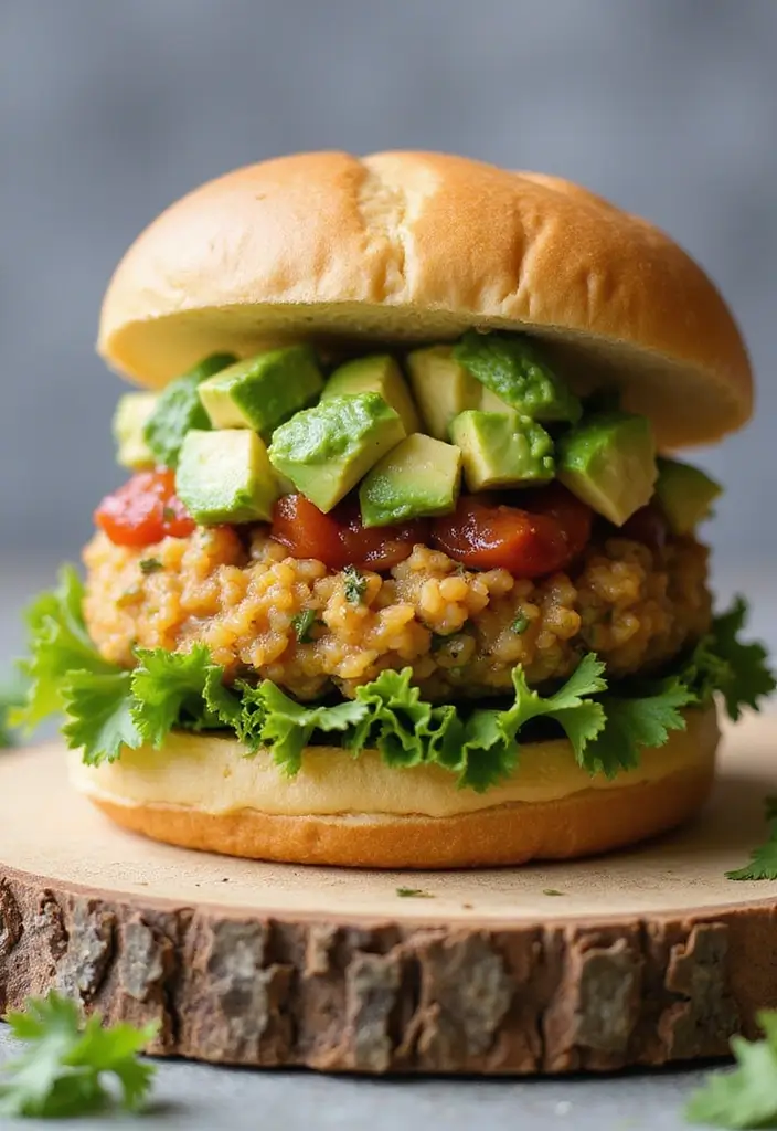 30 High Protein Low Carb Hamburger Recipes Creative And Juicy - 2. Cauliflower Rice Burgers