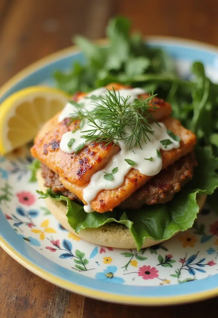 30 High Protein Low Carb Hamburger Recipes Creative And Juicy - 8. Salmon Burgers