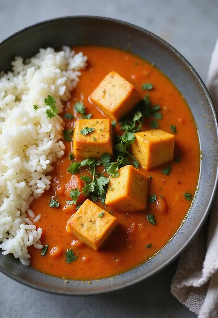 30 High Protein Low Carb Indian Recipes Flavor Packed - 24. Tofu Curry