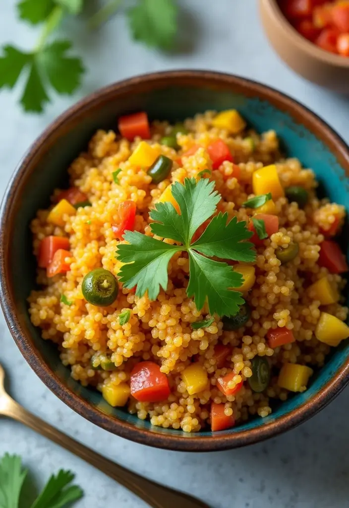 30 High Protein Low Carb Indian Recipes Flavor Packed - 9. Quinoa Upma