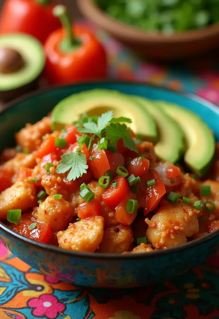 30 High Protein Low Carb Recipes Dinner Ideas 13. Chicken Fajita Bowls